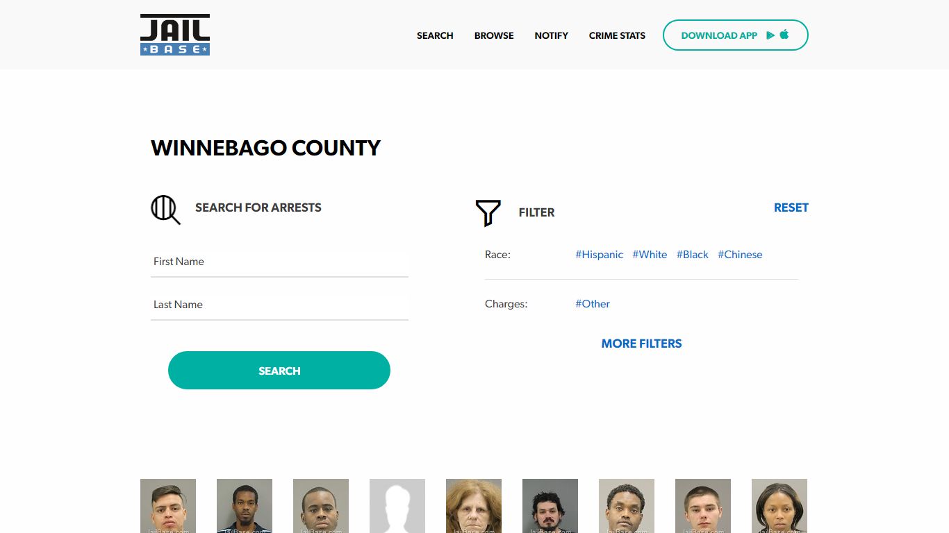 Winnebago County Jail Inmate Search and Mugshots | JailBase